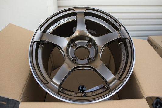 Advan TC4 15x8 +35 4x100 Umber Bronze Metallic (SET)