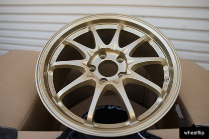 Volk CE28SL 17x9 +45 5x114.3 Gold (SET OF 4)