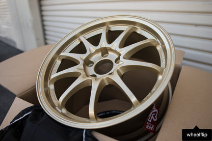 Volk CE28SL 17x9 +45 5x114.3 Gold (SET OF 4)