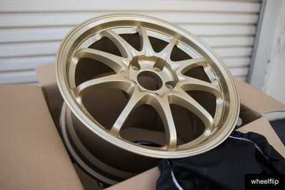 Volk CE28SL 17x9 +45 5x114.3 Gold (SET OF 4)