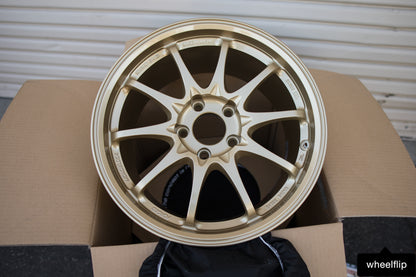 Volk CE28SL 17x9 +45 5x114.3 Gold (SET OF 4)