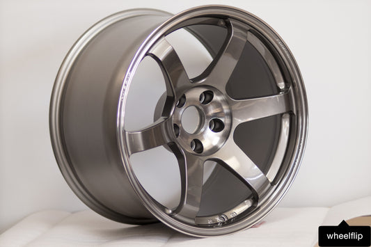 Volk Racing TE37 Saga SL 18x10.5 +15 5x114.3 Pressed Graphite (SET)