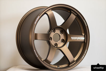 Volk Racing TE37 Saga S-Plus 18x9.5 +22 5x114.3 Bronze (SET)