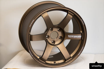 Volk Racing TE37 Saga S-Plus 18x9.5 +22 5x114.3 Bronze (SET)