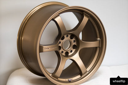 Rays Gram Lights 57DR 18x9.5 +38 5x114.3 Bronze 2 (PAIR)