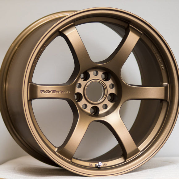 Gram Lights 57DR 18x9.5 +38 5x114.3 Bronze2 Wheel main image 0
