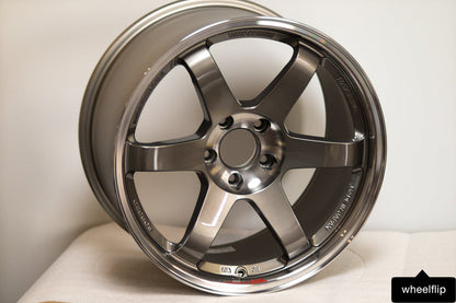 Volk Racing TE37SL 18x9.5 +22 5x120 Pressed Graphite (SET)