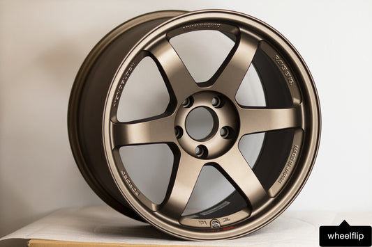 Volk Racing TE37SL 18x9.5 +22 5x120 Blast Bronze (SET)