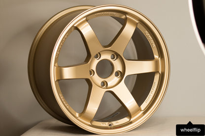 Volk Racing TE37SL 18x9.5 +22 5x114.3 Gold (SET)