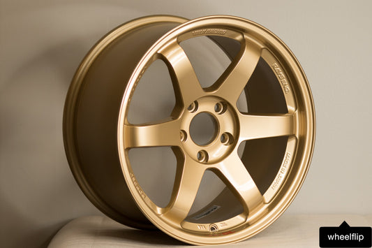 Volk Racing TE37SL 18x10 +40 5x114.3 Gold (SET)