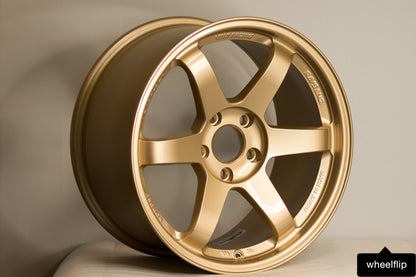 Volk Racing TE37SL 18x9.5 +22 5x114.3 Gold (SET)