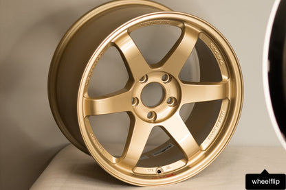 Volk Racing TE37SL 18x9.5 +22 5x114.3 Gold (SET)