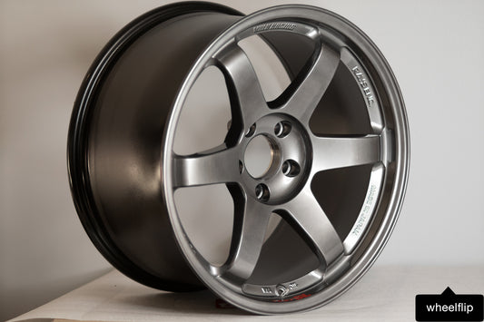 Volk Racing TE37SL 18x10 +30 5x114.3 Formula Silver (SET)