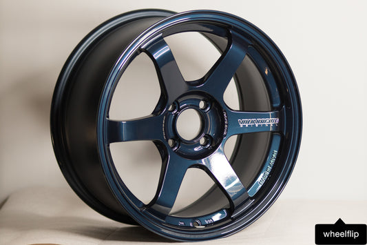 Volk Racing TE37 Sonic 16x8 +35 4x100 Mag Blue (SET)