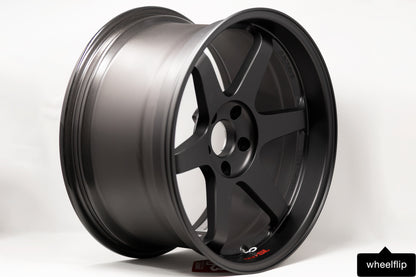 Volk Racing TE37SL 19x9.5 +21, 19x10.5 +22 5x120 Matte Black (SET)