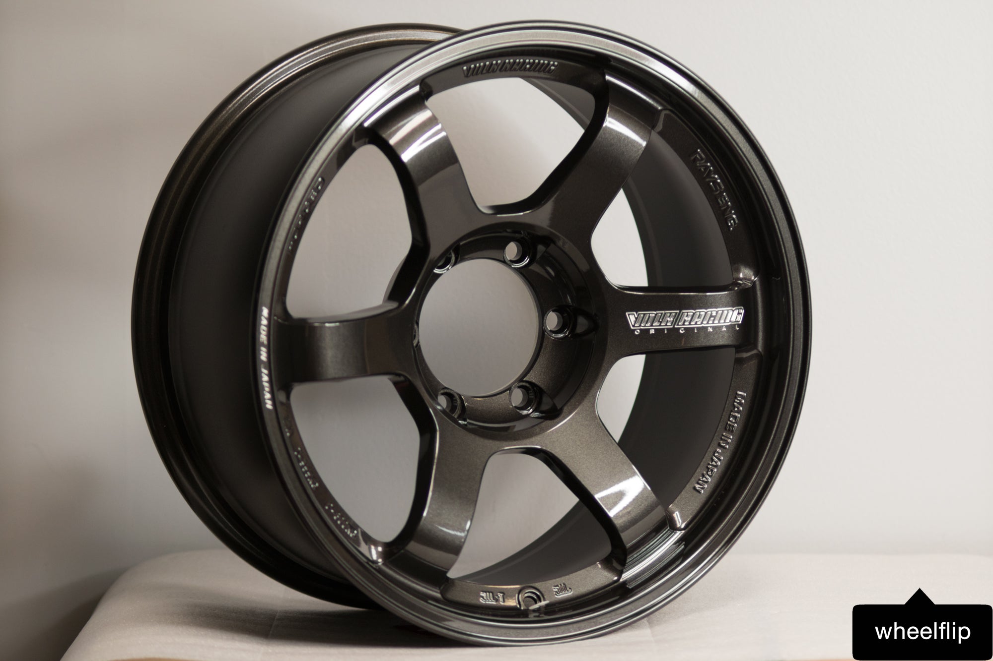 Volk TE37 Large PCD Progressive 18x9 +0 6x139.7 Diamond Dark 