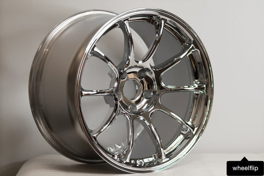 Volk Racing ZE40 18x9.5 +22, 18x10.5 +15 Chrome Plating (SET)