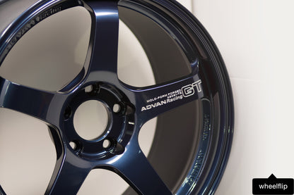 Advan GT Premium 18x10 +40 5x114.3 Racing Titanium Blue (SET)