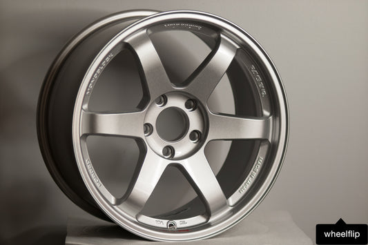 Volk Racing TE37SL 18x9.5 +38 5x120 Diamond Silver (SET)