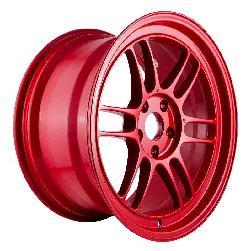 Enkei RPF1 18x9.5 5x114.3 38mm Offset 73mm Bore Competition Red Wheel