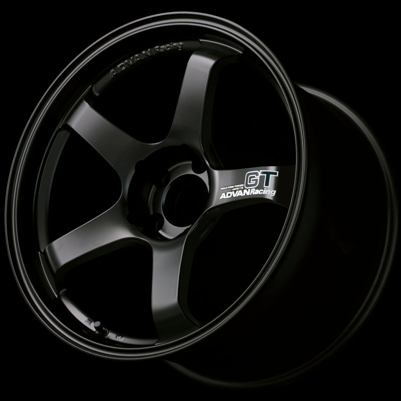 Advan GT 18x9.5 +40 5-100 Semi Gloss Black Wheel