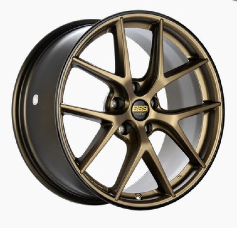 BBS CI-R 19x9.5 5x120 ET40 Bronze Polished Rim Protector Wheel -82mm PFS/Clip Required