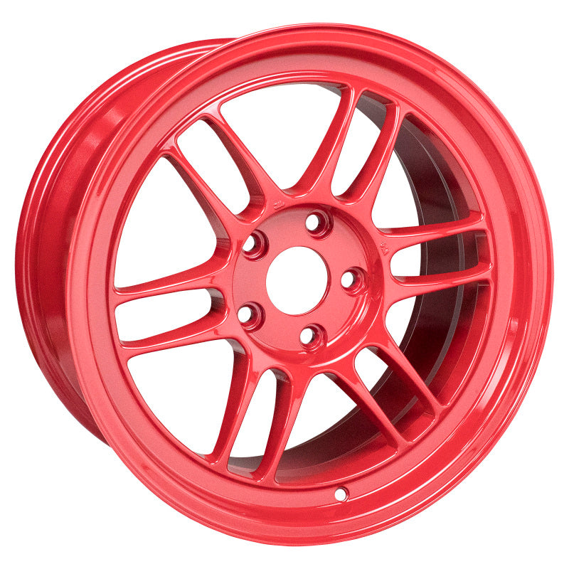 Enkei RPF1 17x9 5x114.3 35mm Offset 73mm Bore Competition Red Wheel