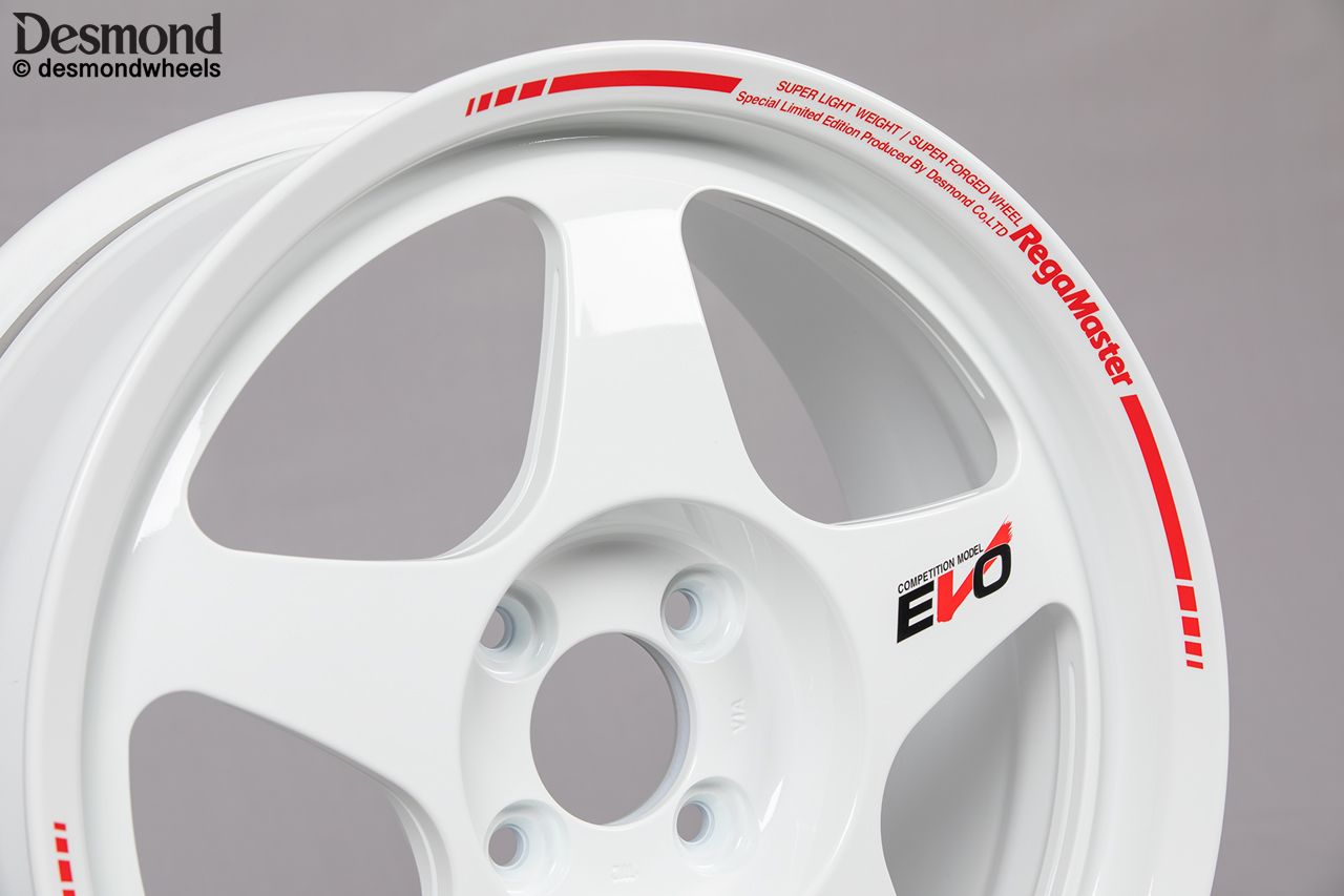 Desmond Regamaster EVO II 16x7 +38 4x100 Gloss White (SET)