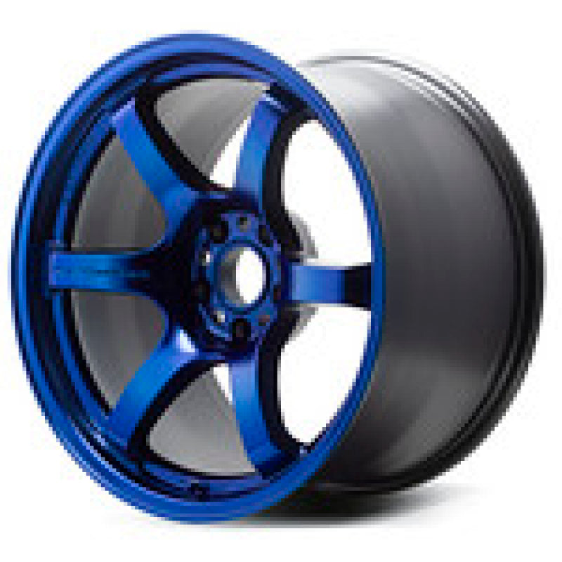 Gram Lights 57DR 19x9.5 +25 5-112 Spatta Blue