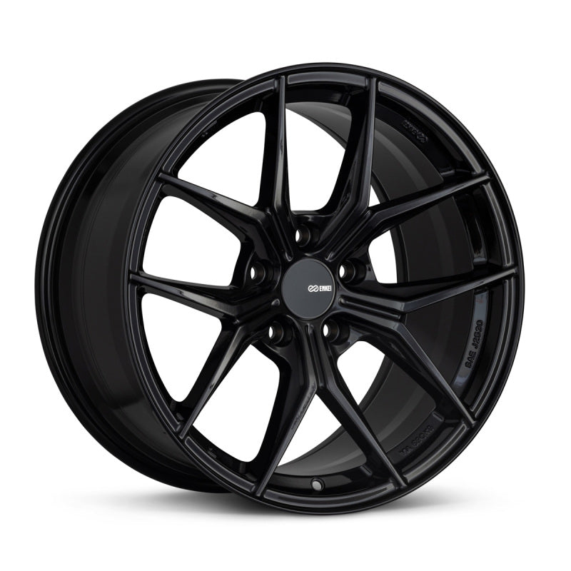 Enkei TSR-X 18x9 38mm Offset 5x114.3 BP Gloss Black Wheel